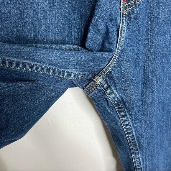 Vintage Tommy Hilfiger Denim Mens Denim Carpenter Jeans Blue Cotton Baggy Sz 38 - Picture 4 of 16